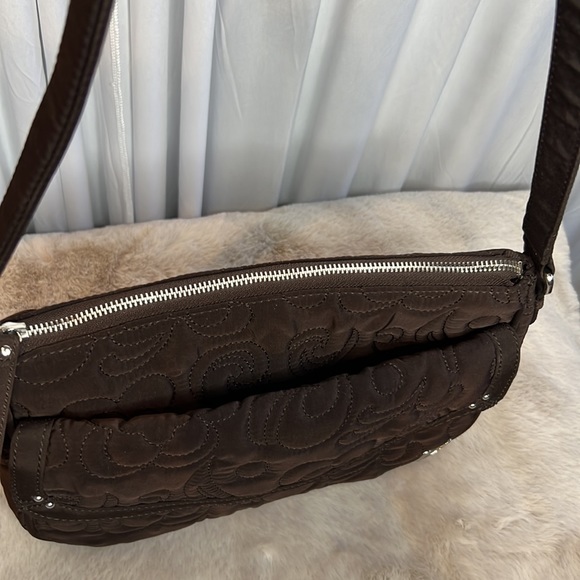 Vera Bradley Chocolate Brown Purse - Picture 7 of 11